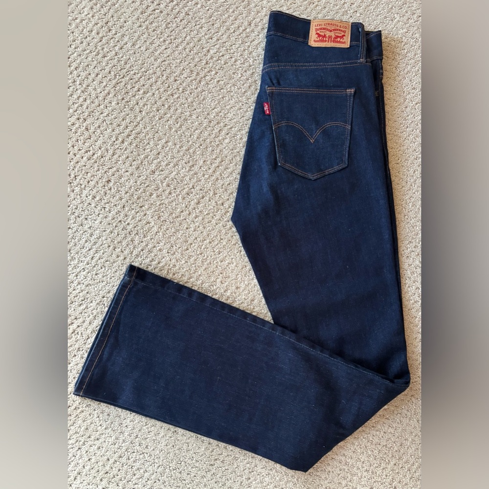 Levi's Deep Indigo Slimming Boot Jeans